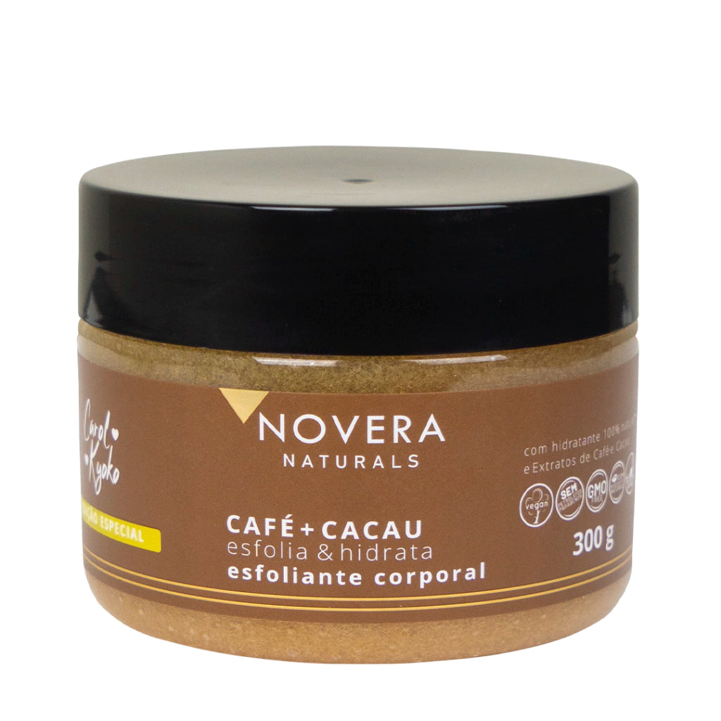 Esfoliante Corporal Café + Cacau Carol Kyoko + Left Cosméticos