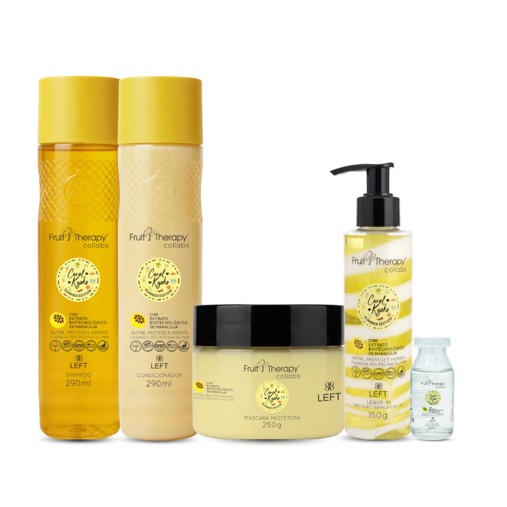 Kit Capilar Summer Edition Carol Kyoko c/ 5 itens