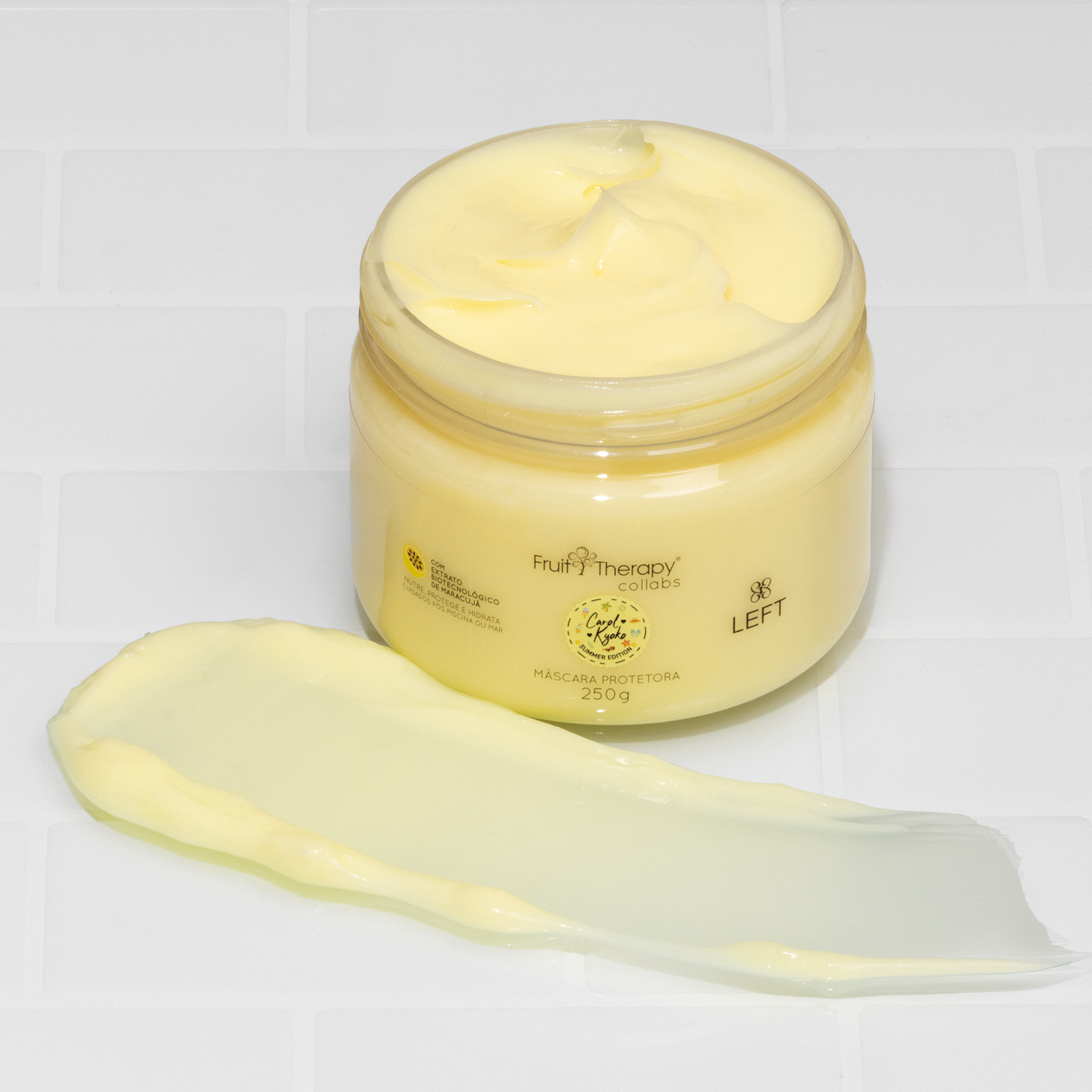 Máscara Capilar Maracujá Summer Edition 250g Carol Kyoko + Left Cosméticos