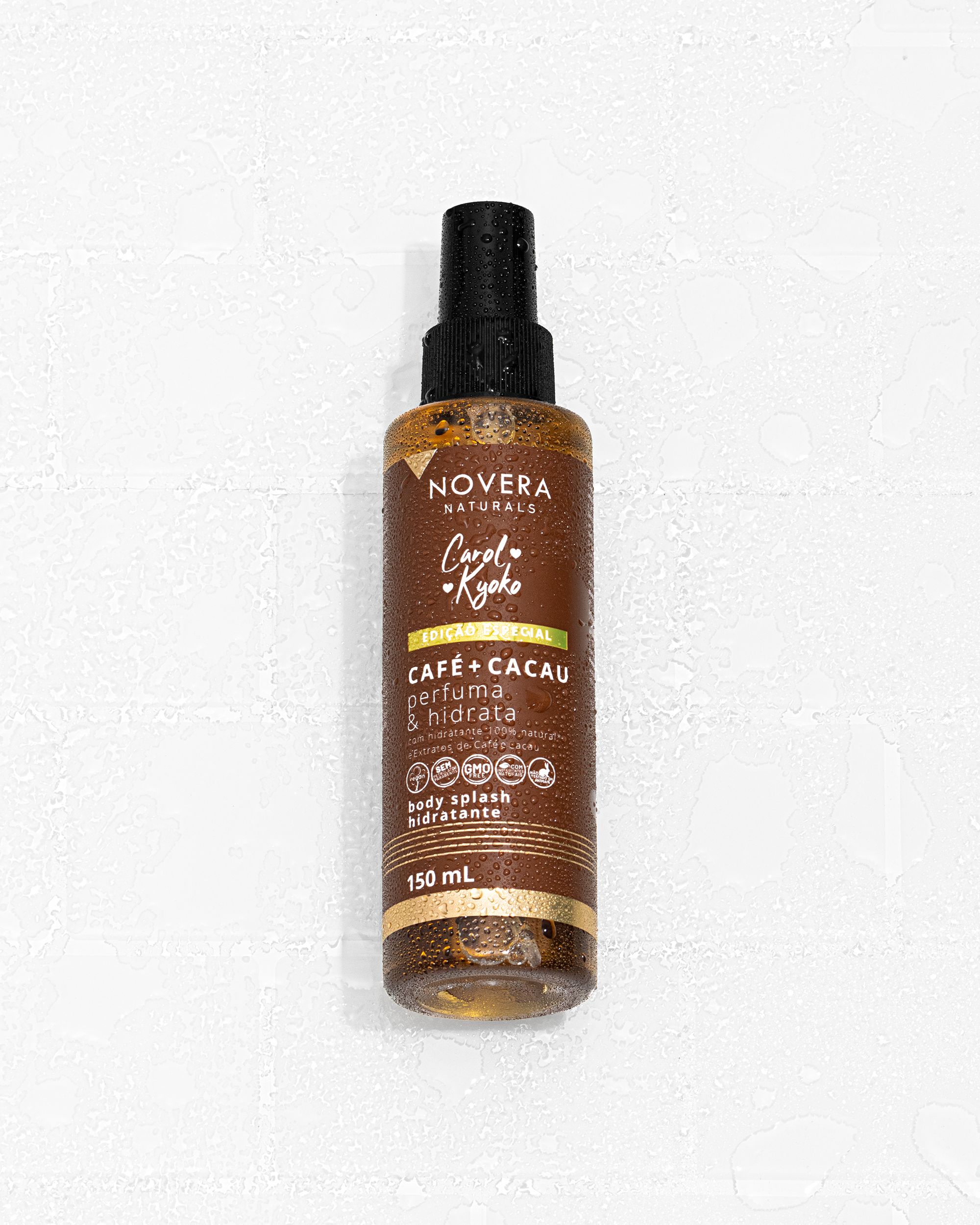 Body Splash Café + Cacau Carol Kyoko + Left Cosméticos