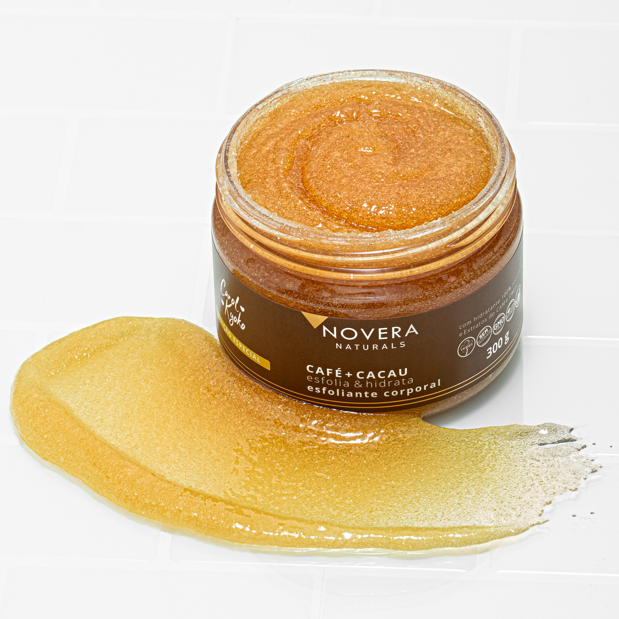 Esfoliante Corporal Café + Cacau Carol Kyoko + Left Cosméticos