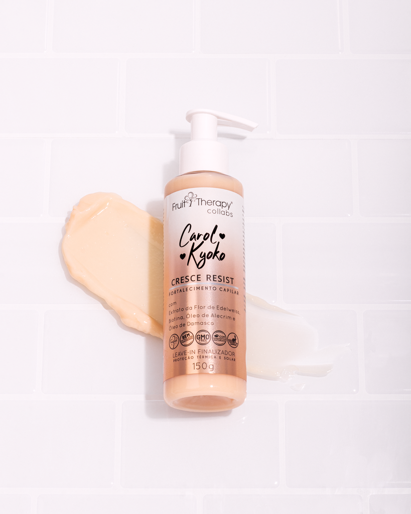 Leave-in Finalizador Cresce Resist Carol Kyoko + Left Cosméticos