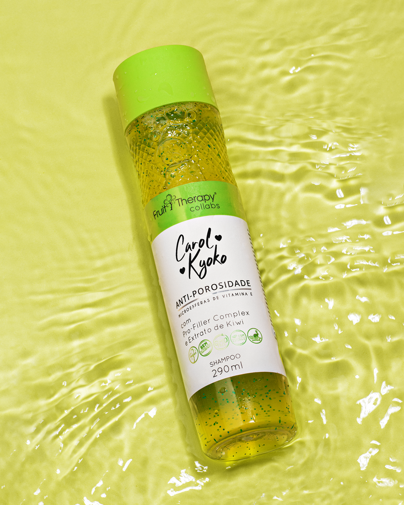 Shampoo Anti-Porosidade Carol kyoko + Left Cosméticos