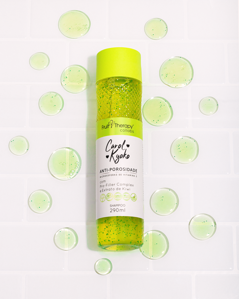 Shampoo Anti-Porosidade Carol kyoko + Left Cosméticos