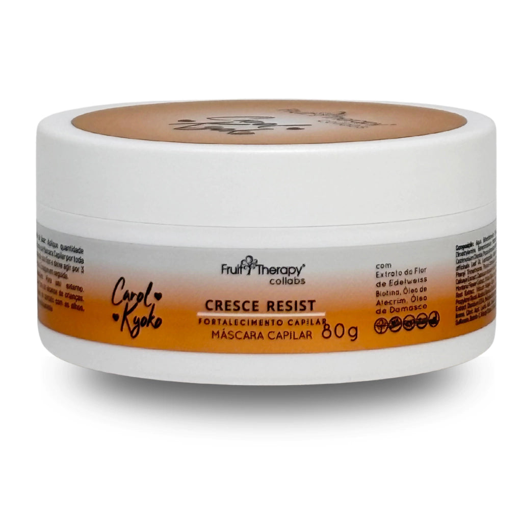 Mini Máscara Capilar Cresce Resist Carol Kyoko + Left Cosméticos