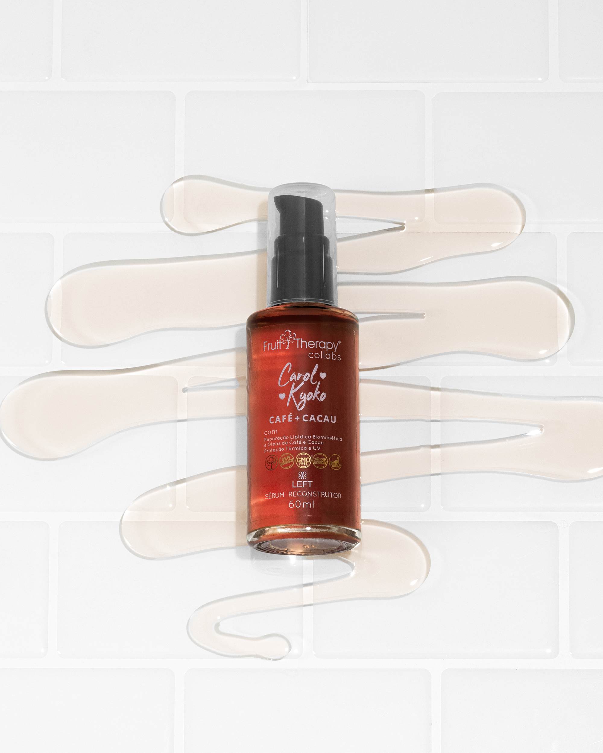 Sérum Reconstrutor Café + Cacau Carol Kyoko + Left Cosméticos