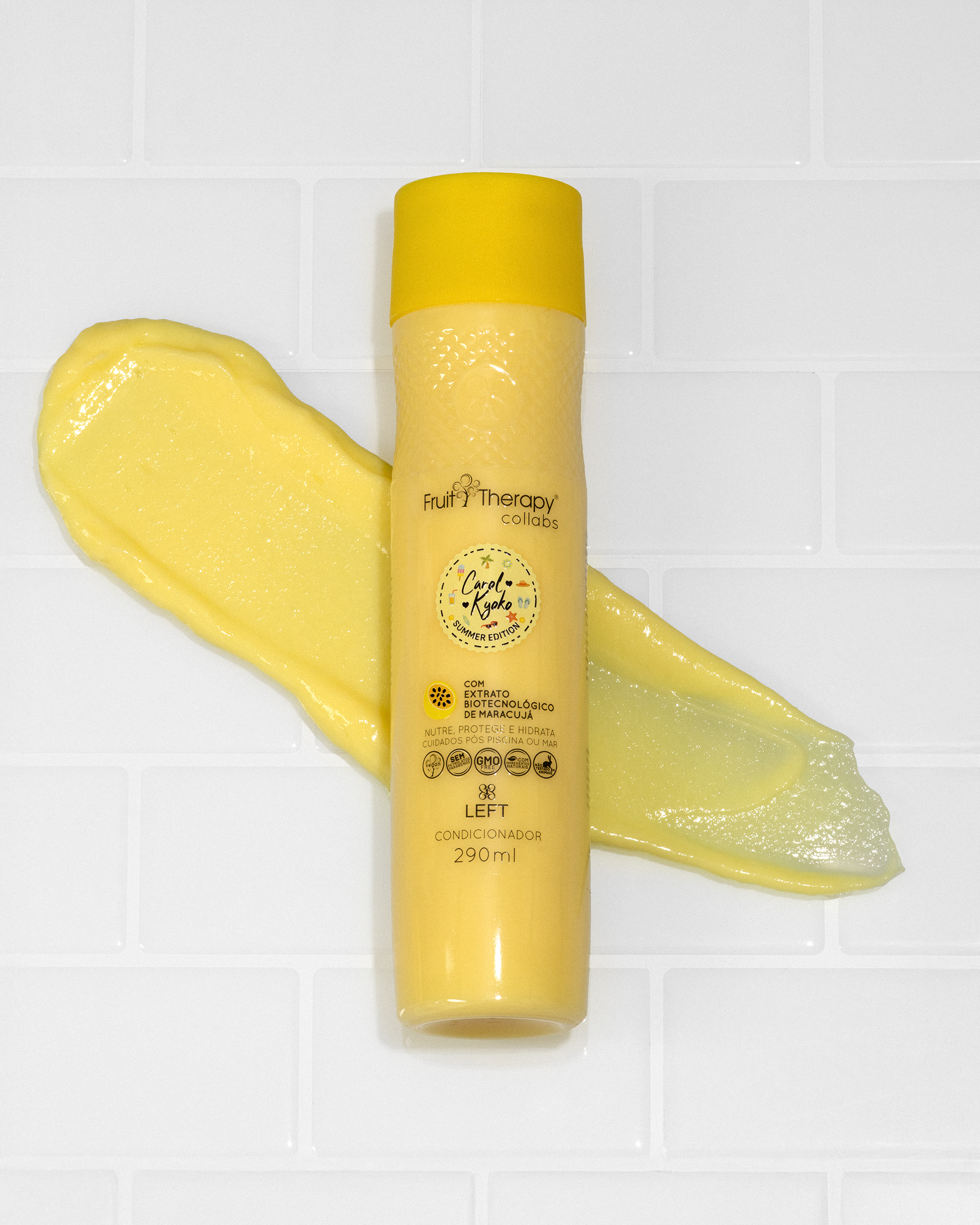 Condicionador Maracujá Summer Edition 290ml Carol Kyoko + Left Cosméticos